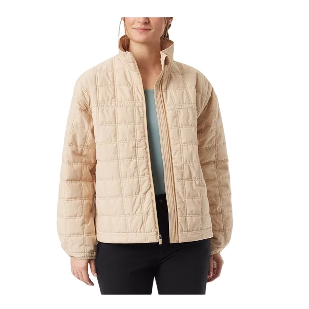 Bass Outdoor Women's Spring Oversized Quilted Puffer Jacket NWT Size XL